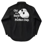 『NG （Niche・Gate）』ニッチゲート-- IN SUZURIのOh! It's Such A Perfectday.（白） Work Shirt