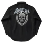 WANTED BIKERのSKULL BIKER-05 Work Shirt