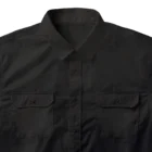 office SANGOLOWの南満州鉄道黒丸ロゴ Work Shirt