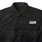 エダマメトイチのトリオ ザ ストライプ shimao-E 大 Work Shirt