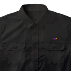 ANFANG のANFANG グラサンヨーキー Work Shirt