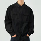 『NG （Niche・Gate）』ニッチゲート-- IN SUZURIのそんなに、似てますかねぇ？h.t.（白文字） Work Shirt