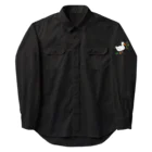 LalaHangeulの오리 (アヒル)韓国語オノマトペ Work Shirt