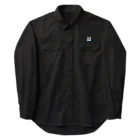 水草のサイケデリックな林 Work Shirt