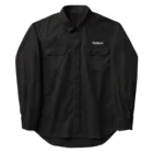 Platformers_iiのロゴ単体（白） Work Shirt