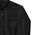 世界のカワノSHOPのセカカワロゴブラックコレクション ワークシャツ