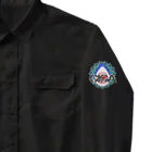 LalaHangeulのぎがばいと 鮫デザイン Work Shirt