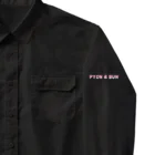 Pyon ＆ Bunのgreat job ワークシャツ