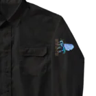 LalaHangeulの瑠璃紋花蜂 ワークシャツ