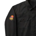 あやしいおばさん くろまめさんのランチ（チーズバーガー） Work Shirt