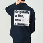 瀬津325（Setsu Sakana）🍒🐠VtuberのNow a human アパレルグッズ ワークシャツ