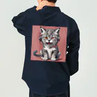 fuku_tochi shopの子猫の雄叫び Work Shirt