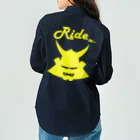 RAMUKiのRide兜（黄色） ワークシャツ