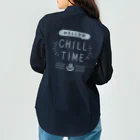 温泉グッズ@ブーさんとキリンの生活のCHILL TIME Work Shirt