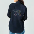 harukanitukiの★カブトムシ　クワガタムシ　オス　メス Work Shirt