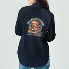 kazu_gのあなたを満足させるバーガーを!（濃色用） Work Shirt