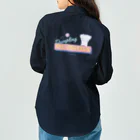 🌈キクチンのおみせやさん🌈のカッコイイぎょーざわくん（ホワイト） Work Shirt