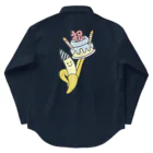 茶わん蒸しモイ子商店のおめでとBANANA Work Shirt