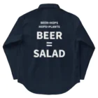 BEER=SALADのBEER=SALAD Work Shirt