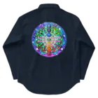 💖宇宙整体♪🌈♪こころからだチャンネル♪💖のParticles are the manifestation of light Work Shirt