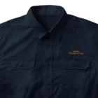 kocoon（コクーン）のコーヒーを嗜む柴犬（真夜中コーヒークラブ） Work Shirt