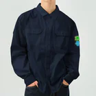 LalaHangeulの재충전 (リフレッシュ) ハングルデザイン Work Shirt