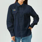 ギャバホイホイホイのギャバホイ27才エンブレム Work Shirt