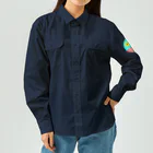 LalaHangeulの柱状節理 Work Shirt