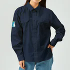 どうぶつYAのイワトビペンギン Work Shirt