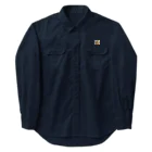 shigeグッズ工房の都会派ヒョウ之助 Work Shirt