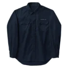 YUTANEKO公式ショップのおハムの国の人だもの。（白） Work Shirt