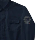 YUTANEKO公式ショップのゆたねこ食事中の衝撃 Work Shirt