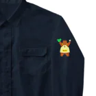 LalaHangeulの檀君神話 (단군신화)の熊さん Work Shirt