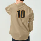 Atelier Pomme verte の背番号10 Work Shirt