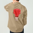 dougaseiseitokoroの足の生えた椅子 Work Shirt
