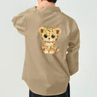 BunnyBloomのcute cheetah ワークシャツ