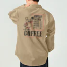Design For EverydayのビーンズマンのCOFFEE SHOP Work Shirt