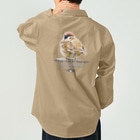 “すずめのおみせ” SUZURI店の一緒に遊ぼう！ #002 Work Shirt