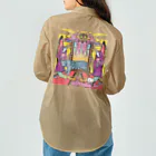 ヒロシオーバーダイブのジャガーさんの異世界探訪 ワークシャツ
