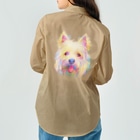 ジュノの秘密のアトリエのウエストハイランドホワイトテリア／Juno Work Shirt