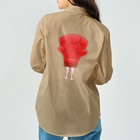 dougaseiseitokoroの足の生えた椅子 Work Shirt
