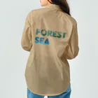 たんたんDESIGNの海を守るには森から ワークシャツ