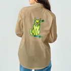 JINPIN (仁品)の待ちきれない猫 Work Shirt