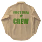 FROG'S TERRA LTDのクルー　ライトグリーン01 ワークシャツ
