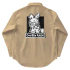 Over Bite Rabbit（オーバーバイトラビット）のスケボーうさぎ ワークシャツ