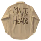 Mix’d Cultures LabのMalt Heads モルトヘッズ '23 Work Shirt