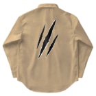 いっぷく処 てんてんの勲章の傷 Work Shirt