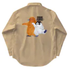 ヤママユ(ヤママユ・ペンギイナ)のPENGUIN FIGHTERS【Hina】 Work Shirt