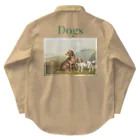Parallel Imaginary Gift ShopのLakeside Dog Community Park Work Shirt