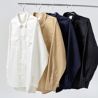 ヨープキャンが気になったの悟空 ブラック02 Work Shirt